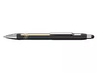 Een Balpen Schneider stylus Epsilon Touch extra breed zwart/goud koop je bij EconOffice