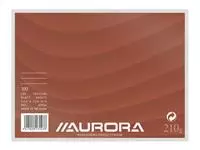 Een Systeemkaart Aurora 200x150mm lijn met rode koplijn 210gr wit koop je bij MV Kantoortechniek B.V.