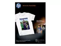 Een T-shirt transfer HP C6050A A4 170gr 12vel koop je bij Van Hoye Kantoor BV