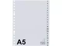 Een Tabbladen Kangaro A5 17-gaats G520AZM alfabet grijs PP koop je bij Van Leeuwen Boeken- en kantoorartikelen