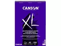 Een Tekenblok Canson XL Fluid Mixed Media A3 30vel 250gr koop je bij EconOffice