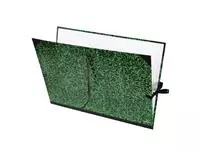 Een Tekenmap Canson 78x115cm kleur groen annonay sluiting met linten koop je bij Van Hoye Kantoor BV