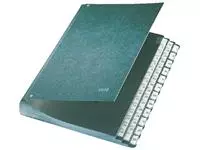 Een Termijnmap Leitz 1-31 + I-XII 270x50x345mm hardboard zwart koop je bij EconOffice