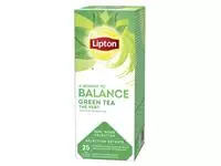Een Thee Lipton Balance green tea 25x1.5gr koop je bij EconOffice