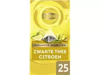 Een Thee Lipton Exclusive citroen 25x2gr koop je bij MV Kantoortechniek B.V.