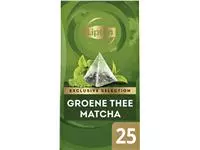 Een Thee Lipton Exclusive groene thee matcha 25x2gr koop je bij L&amp;N Partners voor Partners B.V.
