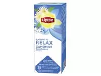 Een Thee Lipton Relax camomile 25x1.5gr koop je bij KantoorProfi België BV
