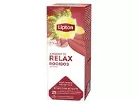 Een Thee Lipton Relax rooibos 25x1.5gr koop je bij KantoorProfi België BV