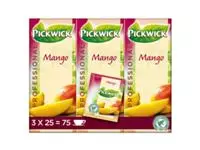 Een Thee Pickwick mango 25x1.5gr koop je bij MV Kantoortechniek B.V.