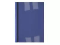 Een Thermische omslag GBC A4 3mm linnen donkerblauw 100stuks koop je bij Van Leeuwen Boeken- en kantoorartikelen