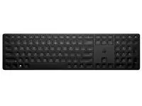 Een Toetsenbord HP 455 programmeerbaar draadloos Qwerty zwart koop je bij Alles voor uw kantoor