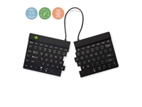 Een Toetsenbord R-Go Split Break QWERTY WL zwart koop je bij Alles voor uw kantoor