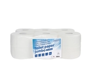 Een Toiletpapier Cleaninq mini jumbo 2 laags 150m wit koop je bij Unimark Office B.V.