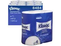 Een Toiletpapier Kleenex 4-laags 160vel wit 8484 koop je bij Van Hoye Kantoor BV