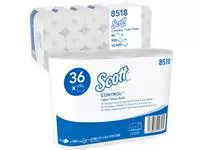 Een Toiletpapier Scott Control 3-laags 350vel wit 8518 koop je bij De Angelot