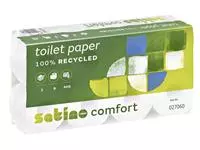 Een Toiletpapier Satino Comfort MT1 2-laags 400vel wit 027060 koop je bij Van Hoye Kantoor BV