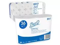Een Toiletpapier Scott Essential 2-laags 600vel wit 8517 koop je bij De Angelot