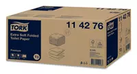 Een Toiletpapier Tork T3 gevouwen Premium Extra Soft 2-laags 30x252vel 114276 koop je bij L&amp;N Partners voor Partners B.V.