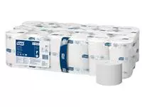 Een Toiletpapier Tork T7 hulsloos Universal mid-size 1-laags 1300vel wit 472584 koop je bij Goedkope Kantoorbenodigdheden