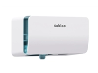 Een Toiletpapierdispenser Satino MT1 Hyginity duo wit 333426 koop je bij Kantoorartikelen Dronten