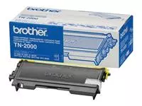 Een Toner Brother TN-2000 zwart koop je bij MV Kantoortechniek B.V.