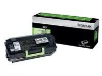 Een Tonercartridge Lexmark 52D2000 prebate zwart koop je bij Van Leeuwen Boeken- en kantoorartikelen