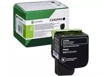 Een Tonercartridge Lexmark C242XK0 zwart koop je bij NiceSupplies.nl