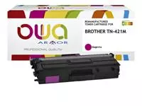 Een Toner OWA alternatief tbv Brother TN-421M rood koop je bij L&amp;N Partners voor Partners B.V.