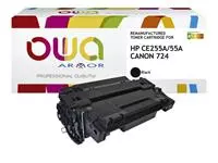 Een Tonercartridge OWA alternatief tbv HP CE255A zwart koop je bij NiceSupplies.nl