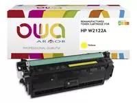 Een Tonercartridge OWA alternatief tbv HP W2122A geel koop je bij The Cartridge Company