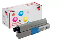 Toner Quantore alternatief tbv Oki 46508712 zwart