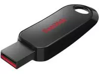 Een USB-stick 2.0 Sandisk Cruzer Snap 32GB koop je bij Totaal Kantoor Goeree