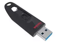Een USB-stick 3.0 Sandisk Cruzer Ultra 128GB koop je bij MV Kantoortechniek B.V.