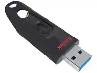 Een USB-stick 3.0 Sandisk Cruzer Ultra 16GB koop je bij De Angelot