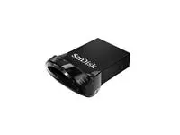Een USB-stick 3.1 Sandisk Cruzer Ultra Fit 128GB koop je bij Van Leeuwen Boeken- en kantoorartikelen