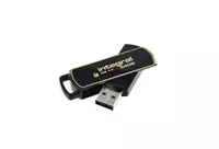 Een USB-stick Integral 3.0 Secure 360 64GB zwart koop je bij The Cartridge Company