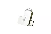 Een USB-stick Integral 3.0 USB-360-C Dual 128GB koop je bij Unimark Office B.V.