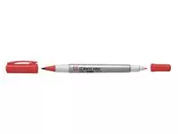 Een Viltstift Sakura Identi pen rood koop je bij EconOffice