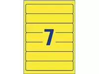 Een Rugetiket Avery Zweckform smal 38x192mm zelfklevend geel koop je bij Van Leeuwen Boeken- en kantoorartikelen