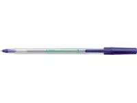 Balpen Bic ecolutions round stic medium blauw