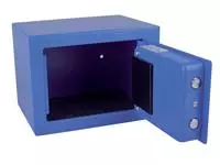 Een Kluis Pavo mini elektronisch 230x170x170mm blauw koop je bij EconOffice