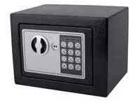 Een Kluis Pavo mini elektronisch 230x170x170mm zwart koop je bij Kantoorvakhandel van der Heijde
