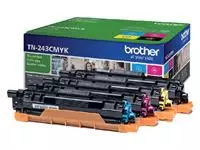 Een Toner Brother TN-243 zwart + 3 kleuren koop je bij MV Kantoortechniek B.V.