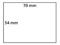 Een Etiket Dymo LabelWriter multifunctioneel 54x70mm 1 rol á 320 stuks wit koop je bij Van Leeuwen Boeken- en kantoorartikelen