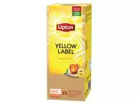Een Thee Lipton yellow label 25x1.5gr koop je bij Van Leeuwen Boeken- en kantoorartikelen