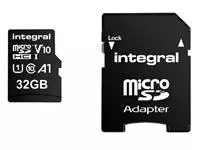Een Geheugenkaart Integral microSDHC V10 32GB koop je bij Van Hoye Kantoor BV
