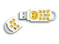 Een USB-Stick 2.0 Integral Xpression 16GB Emoji koop je bij Alles voor uw kantoor