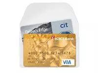 Een Visitekaarttas 3L 6825-10 105x60mm zelfklevend+klep 10 stuks koop je bij EconOffice