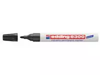 Een Viltstift edding 8300 industrie rond 1.5-3mm zwart koop je bij EconOffice