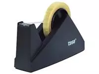 Een Plakbandhouder tesa® Easy Cut Economy voor rollen tot 66m zwart koop je bij De Angelot